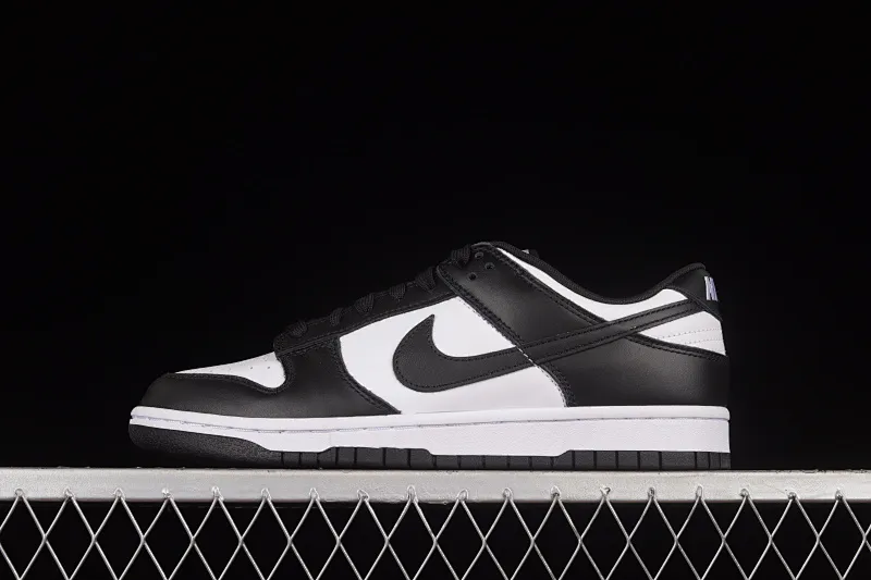 All categories Nk SB Dunk series Nk SB Dunk Low low-top sneakers pure original version NK SB Dunk Low prm black and white panda SB smashed backboard fashion casual sneakers DD1391-100